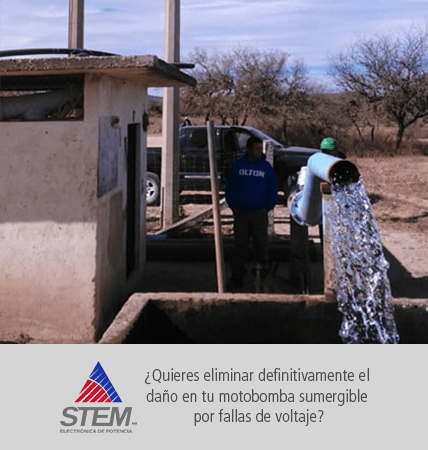 Lee más sobre el artículo ¿Quieres eliminar definitivamente el daño en tu motobomba sumergible de pozo profundo por fallas de voltaje?